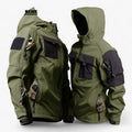 Men's Tactical Hooded Jacket – Heavyweight Softshell, Waterproof