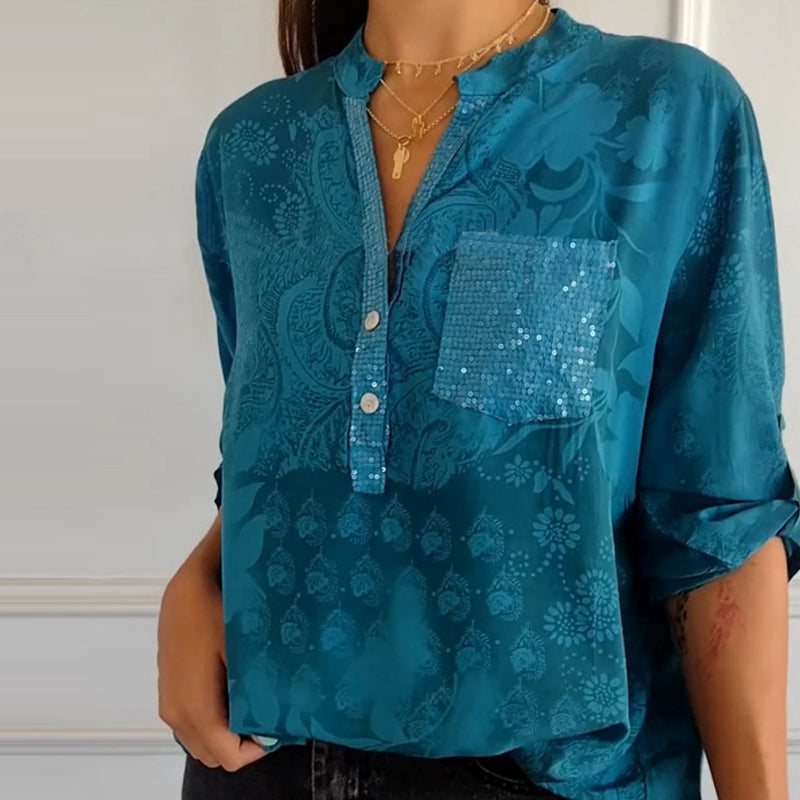 Flora Touch Shirt - Soft Floral Comfort