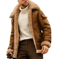 Men's Lambswool Winter Coat — Timeless Style and Cozy Warmth